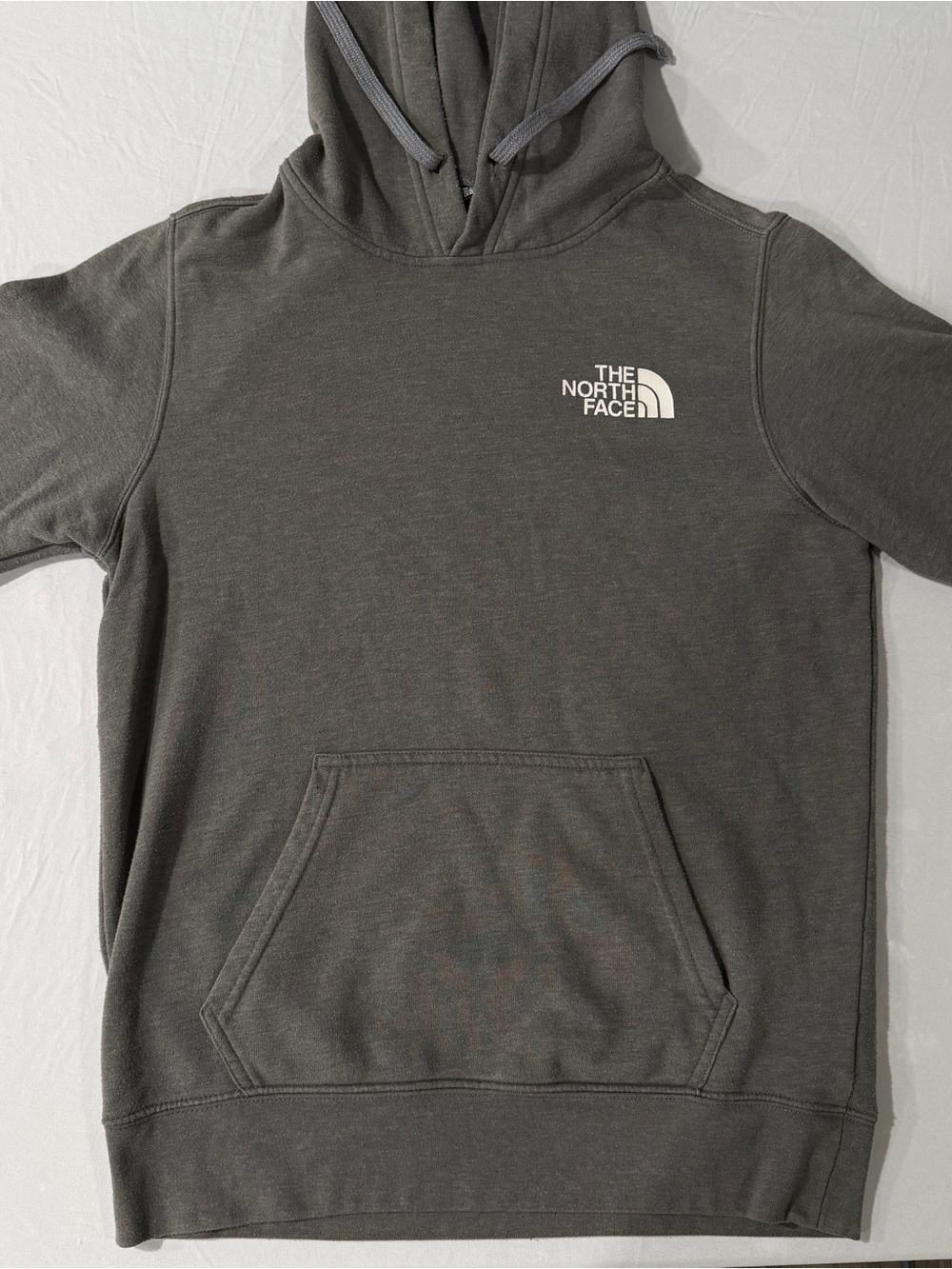 The North Face Men's Dark Gray Crewneck Hoodie Pullover